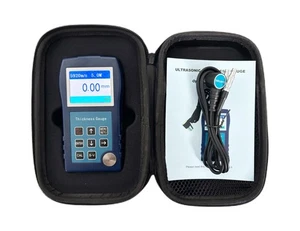 Ultrasonic Thickness Tester with Range 0.75-400mm for Metal/Glass/Plastic/Steel - Picture 1 of 14