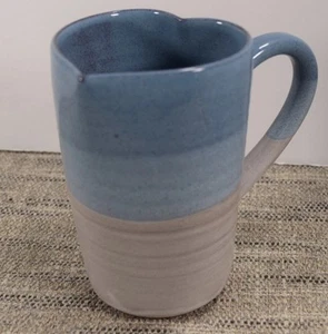 Heart Shape  Pottery Mug Signed by artist - Picture 1 of 10