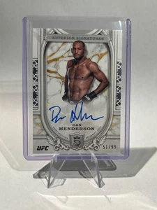 2024 Topps Royalty UFC Dan Henderson Auto /99 Superior Signatures - Picture 1 of 2