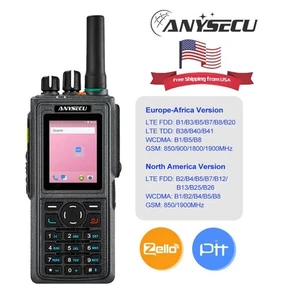 Teléfono inteligente móvil ANYSECU 4G radio red Zello HD760 Android 7.1 real-ptt - Imagen 1 de 16