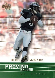 2001 Upper Deck #PG3 Donovan McNabb Proving Ground - Picture 1 of 2