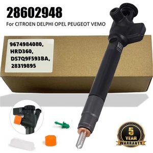 Fuel injector 9674984080 28602948 For Citroen Peugeot 2.0 HDi Ford Tin 90-133kw - Picture 1 of 7