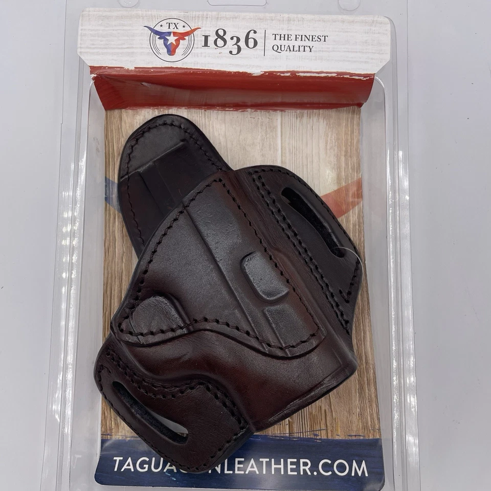 TAGUA TX 1836 FORT CINTURÓN HOLSTR DOBLE STK 9mm/.40 RH MARRÓN TX-EP-BH2-1012 Foto 1 de 4