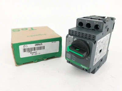 全新施耐德电动 GV2P07 电机断路器 1.6-2.5A 2MNJ5 — 第 1/4 张图片