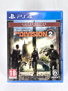 Tom Clancy's The Division 2 Limited Edition PS4 PlayStation 4 Used Game - Picture 1 of 3