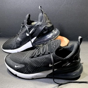 Nike Hombres Air Max 270 Tenis Negro Blanco Zapato Talla 13 - Imagen 1 de 8