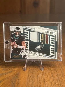 Panini Absolute 2023 - Herramientas del comercio doble Jalen Hurts #TOTT-JH 4/49 (MEM) - Imagen 1 de 3