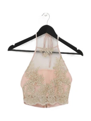 Quiz Camiseta Mujer UK 6 Rosa Poliéster con Elastano, Nylon Básico Foto 1 de 4