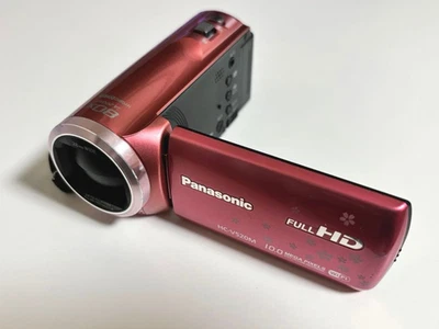 Panasonic HC-V520M HD Camcorder Pink 32GB Built-in 50x Optical Zoom Used - Image 1 of 4