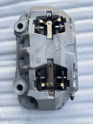 OEM Front Left Brembo Brake Caliper Silver 1250621-00-D Tesla Cybertruck 2024 - Image 1 of 4