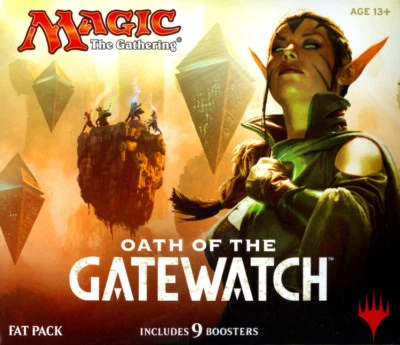 MAGIC THE GATHERING MTG OATH OF THE GATEWATCH FAT PACK FACTORY SEALED NEW - Image 1 of 2