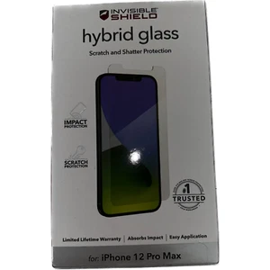 Zagg Invisible Shield Hybrid Glas Displayschutzfolie iPhone 12 ProMax - Bild 1 von 2