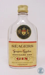 Miniature / Mignon Dry Gin SEAGERS (b) - Picture 1 of 2