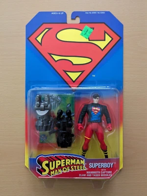 复古 1995 年超人钢铁侠 - 超级男孩 - 密封全新 MOC — 第 1/4 张图片