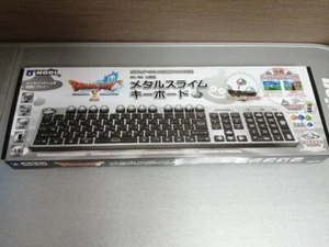 Dragon Quest 10 Metal Slime Keyboard Available On Nintendo Wii U PC Hori USB - Picture 1 of 5