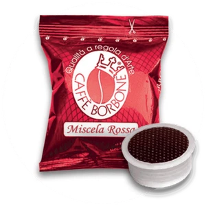 500 CAPSULE CAFFE BORBONE MISCELA ROSSA COMPATIBILE CON ESPRESSO POINT  - Imagen 1 de 5
