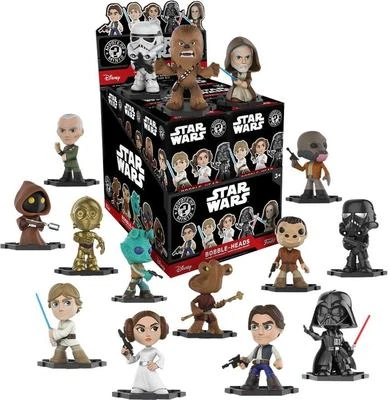 Star Wars Mistero Mini Bobbleheads - Scegli la Tua Figura - Luke,Darth ,Obi C3P0 - Immagine 1 di 2