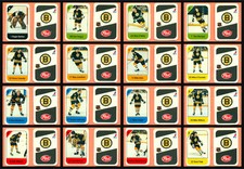 1982-83 Post Cereal Boston Bruins Ray Bourque NHL Hockey Mini Card Set of 16