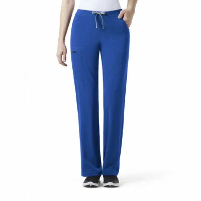 Pantalón Médico WonderWink Para Mujer HP Carga Azul Real Pequeño X-Pequeño Foto 1 de 2