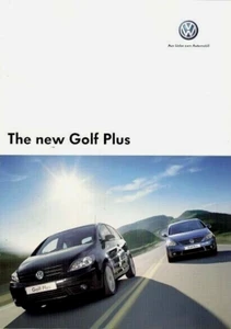 Volkswagen Golf Plus 2005-2006 UK Market Sales Brochure S, SE, Sport & GT - Picture 1 of 1