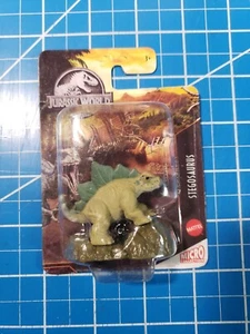 Jurassic World Stegosaurus Mattel Micro Collection Dinosaurier Figur Spielzeug Neu in Verpackung - Bild 1 von 5