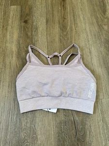Gymshark Woman’s Sports Bra Mallow Purple  (Measurements Included) XS - Picture 1 of 7
