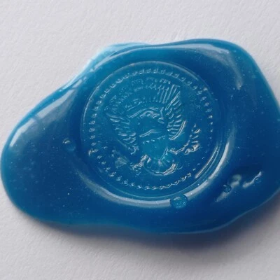 USA Wachssiegel, USA Siegel in Wachs, Wachssiegel - Bild 1 von 4