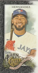 2022 Topps Allen & Ginter Black Border Mini 111 Teoscar Hernandez - Picture 1 of 1