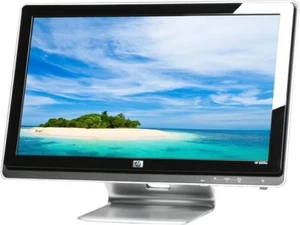 HP 2009m 20" HP 16:9 Wide HD Ready LCD Flat Panel Monitor w/HDCP Support - Picture 1 of 8