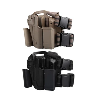 For Colt 1911 Holster Hand Gun Hunting Gun Leg Holster With Magazine Pouch - Picture 1 of 13