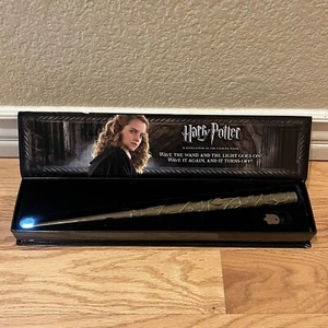 Hermione Granger Illuminating Wand  Used Tested Works - Picture 1 of 2