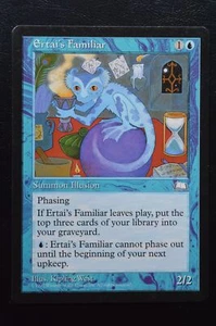 Magic The Gathering MTG ERTAI'S FAMILIAR Weatherlight LP Lightly Played - Picture 1 of 2
