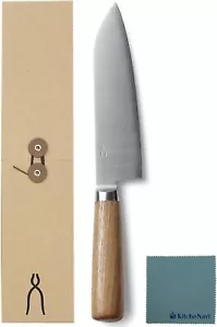 Cuchillo KITCHENAVI Tadafusa Santoku 6,7 pulgadas Hecho en Japón con Cruz Nuevo - Imagen 1 de 6