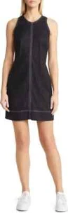 TOMMY BAHAMA NWT $148 Palm-A-Dora Sleeveless Sheath Linen Dress in Black Size XL - Picture 1 of 7
