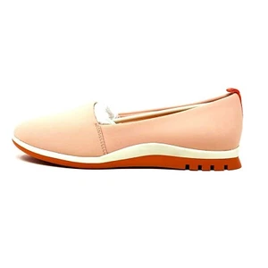 Nuevo Nine West Mujer Burkland Tela Ballet Plano Rosa Talla 7M Comodidad Nuevo en Caja - Imagen 1 de 7
