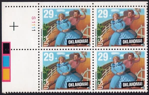 Scott #2722 Oklahoma! Musical Plate Block of 4 Stamps - MNH - Picture 1 of 2