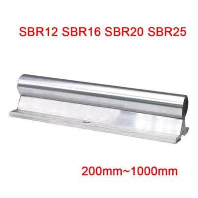 SBR12/16/20/25 Linear Rail Slide Guide Rod300/400/500/600/700/800/850/900/1000mm - Image 1 of 4