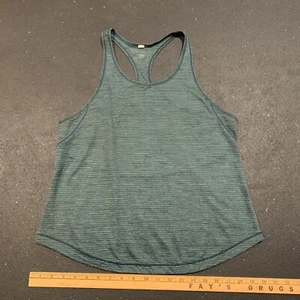 Lululemon Racerback Sheer Stripe Forest Green Tank Size Unknown - Picture 1 of 9