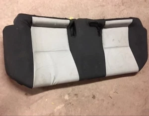 2012-2013 Toyota Prius C 2nd Row Rear Seat Bottom Lower Cushion Cloth Black Grey - Picture 1 of 4