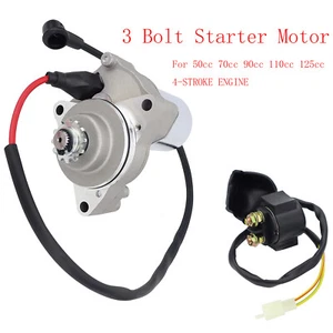 Motor de arranque ATV chino 90cc 110cc 125cc 3 pernos para TAOTAO ROKETA ENFRIADOR SUNL - Imagen 1 de 8