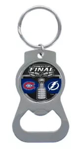 TAMPA BAY LIGHTNING - 2021 STANLEY CUP CHAMPIONS - PORTACHIAVI - NHL-2729-BK-20 - Foto 1 di 1