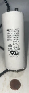 DVE MAB MKP 20 5UF ± 5% 400V AC 3000h/KI.A CAPACITOR - Picture 1 of 2