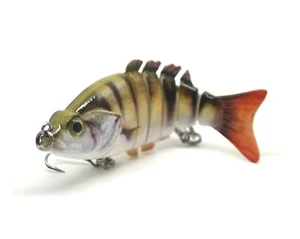 Señuelo de pesca articulado múltiple Perch / cebo de swimbait para lucio - Imagen 1 de 5