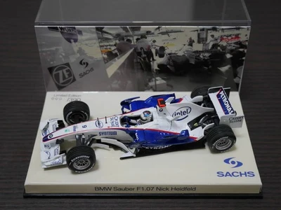 Minichamps 1/43 BMW Sauber F1.07 N. Heidfeld SACHS Limited Edition 000/390 - Immagine 1 di 4