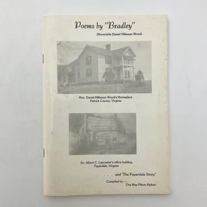 Poems by Bradley Daniel Wood and the Feyerdale Story VA Softcover Book 1988 - Picture 1 of 20
