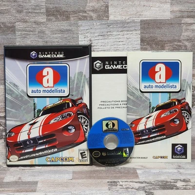 Auto Modellista (Nintendo GameCube, 2003) CIB Complete Tested Capcom Game - Image 1 of 4