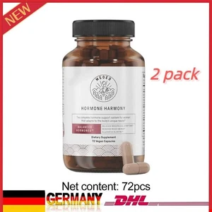2 Pack Happy Mammoth Hormone Harmony Natural Hormonal Support for Women NEW - Bild 1 von 8