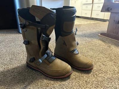 Botas de moto de cuero Venture Grip Pro GTX talla 12 Foto 1 de 2