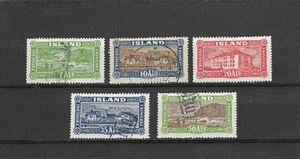 JWSTAMPS Iceland 144-48 Used. Minor Faults - Picture 1 of 1