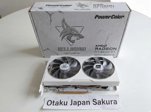 PowerColor Hellhound Radeon RX 6650 XT Spectral White 8GB GPU All-White PCB Rare - Bild 1 von 5